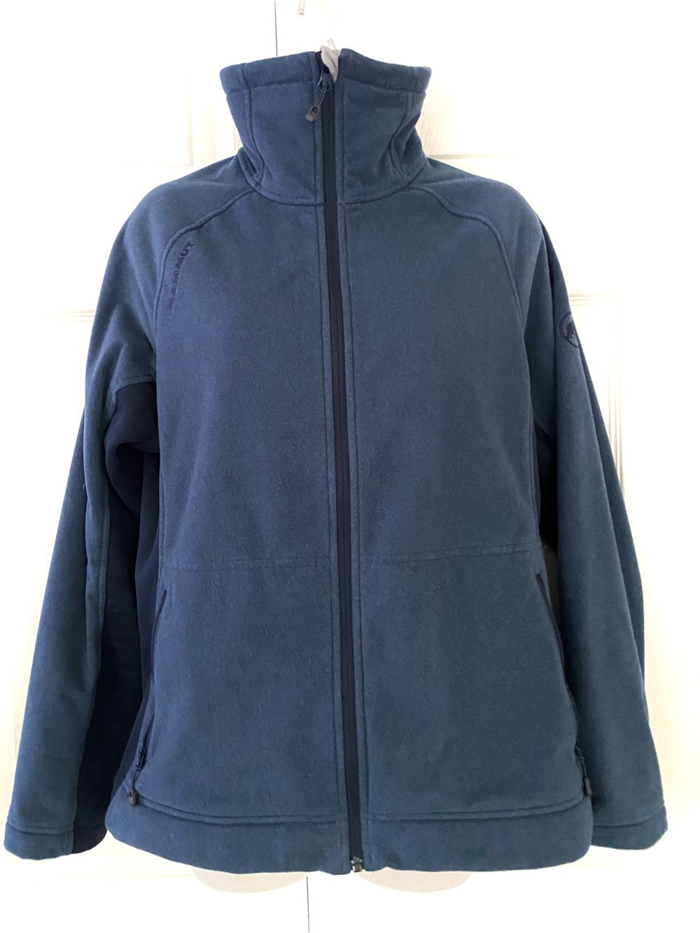 Mammut Jacket Three Sisters Fleece Jacket Blue size Large